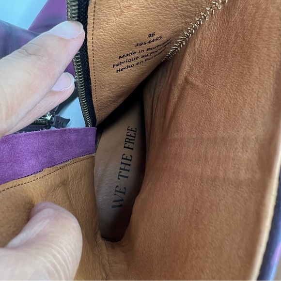 Free People We The Free Ryder Ankle Boots Size EU 36 - Picture 11 of 16